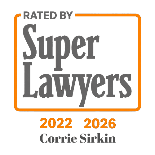 Super Lawyers 2022-2026 Corrie Sirkin