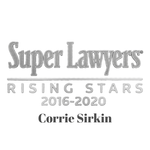 Super Lawyers Rising Stars Corrie Sirkin